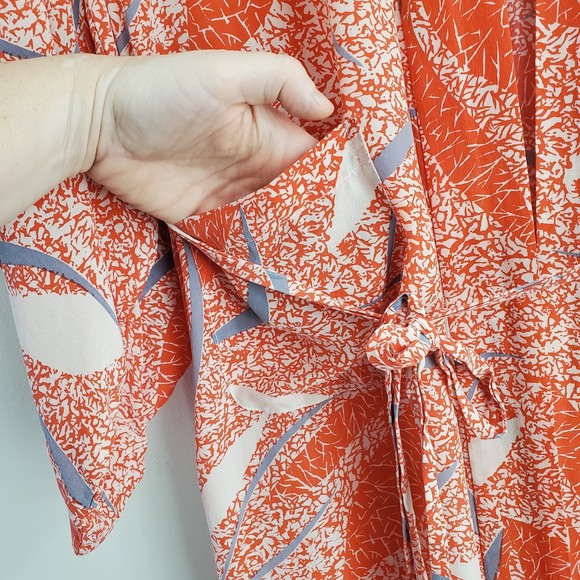 Golden Deer | Intimates & Sleepwear | Golden Deer 0 Silk Robe Kimono ...